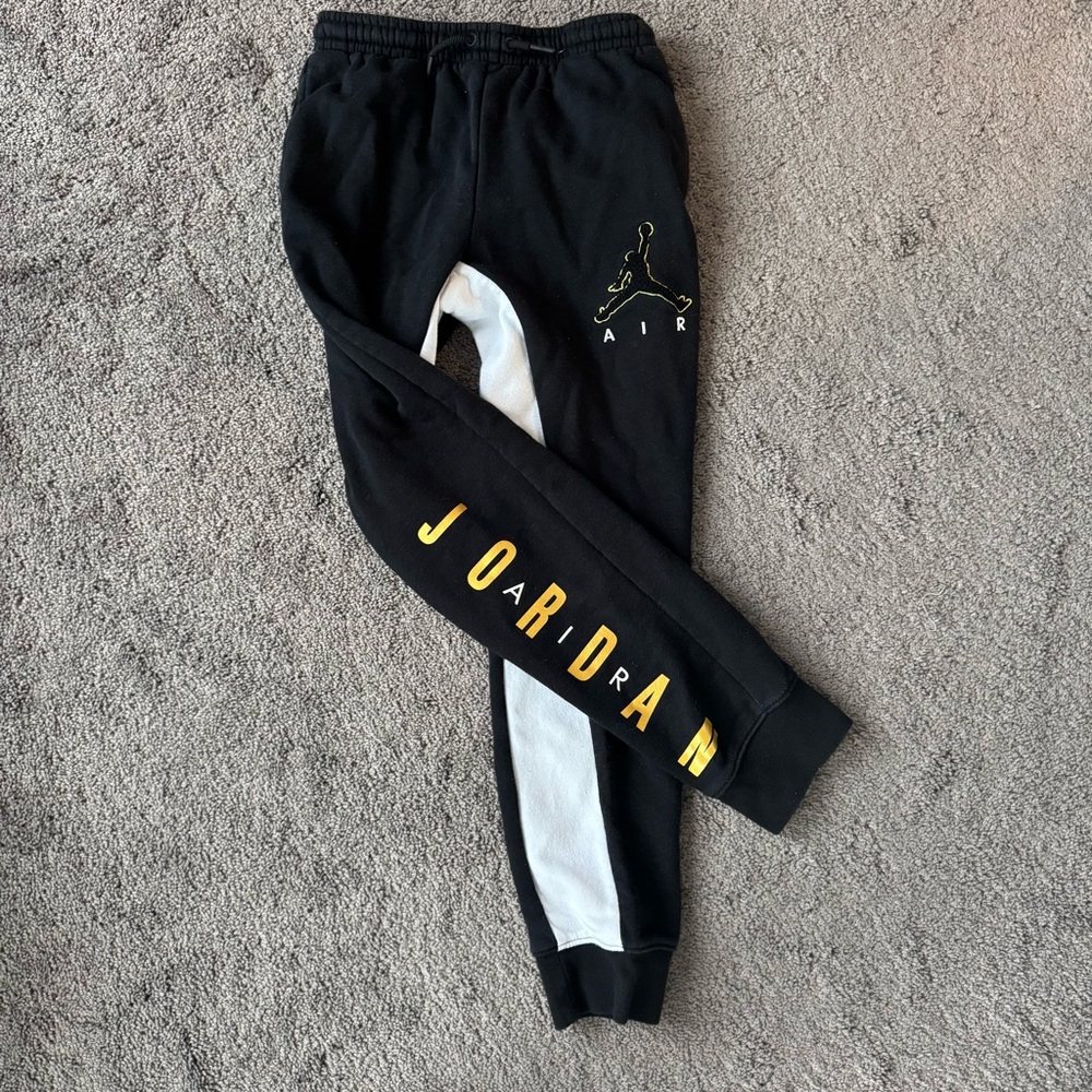 Jordan Kids Black Joggers